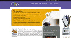 Desktop Screenshot of ciaosoftware.com